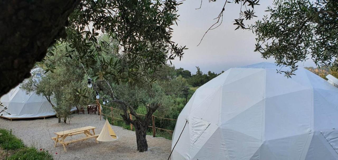 Luxury Dome Tents Ikaria Ap'Esso2 Raches  Esterno foto