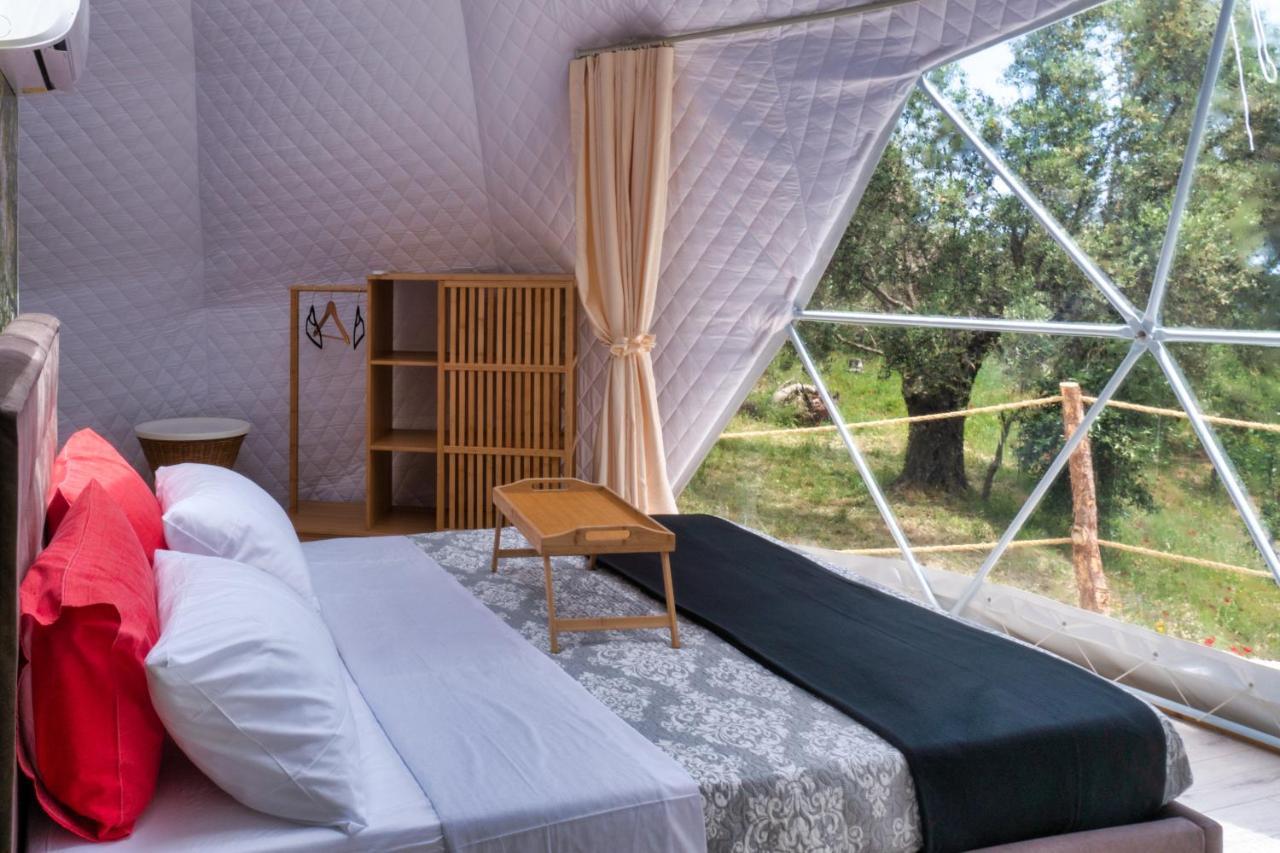 Luxury Dome Tents Ikaria Ap'Esso2 Raches  Esterno foto