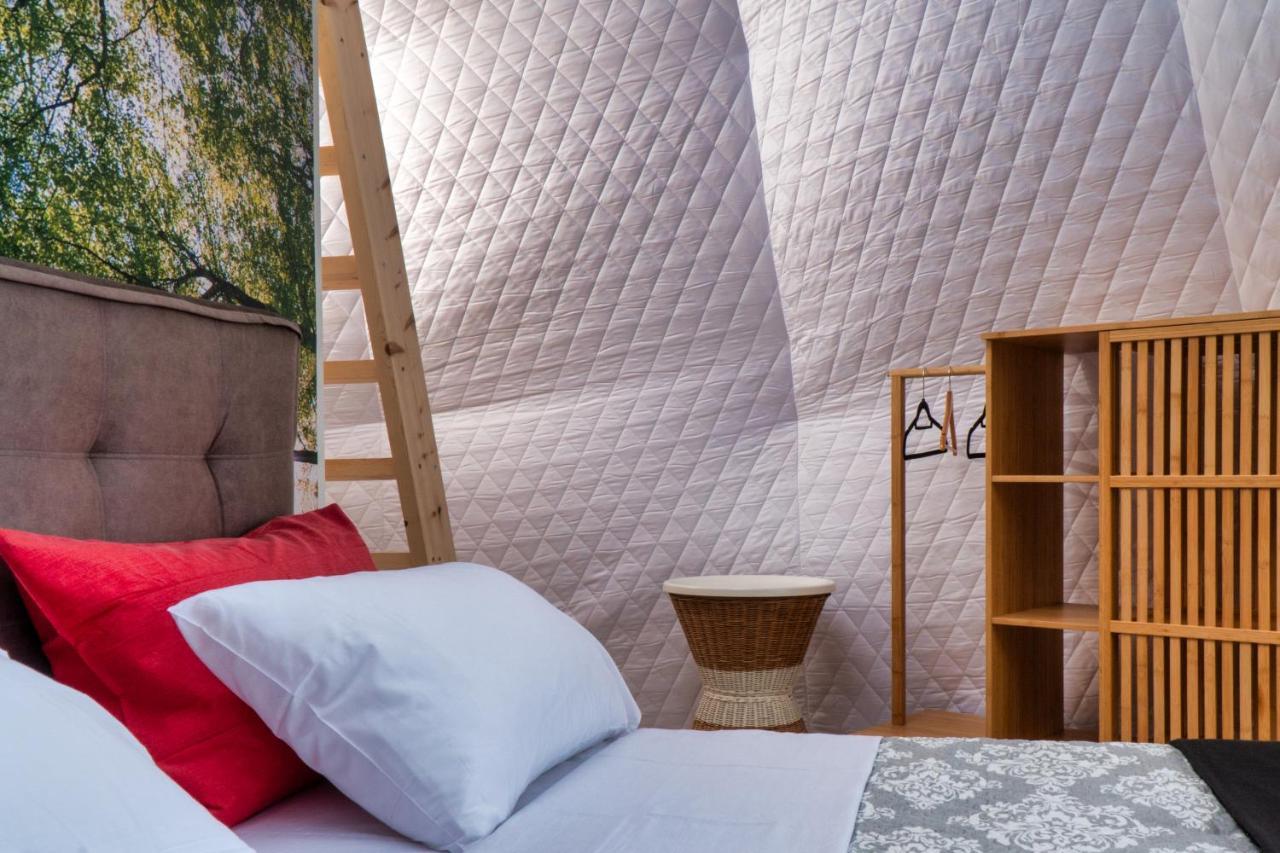 Luxury Dome Tents Ikaria Ap'Esso2 Raches  Esterno foto