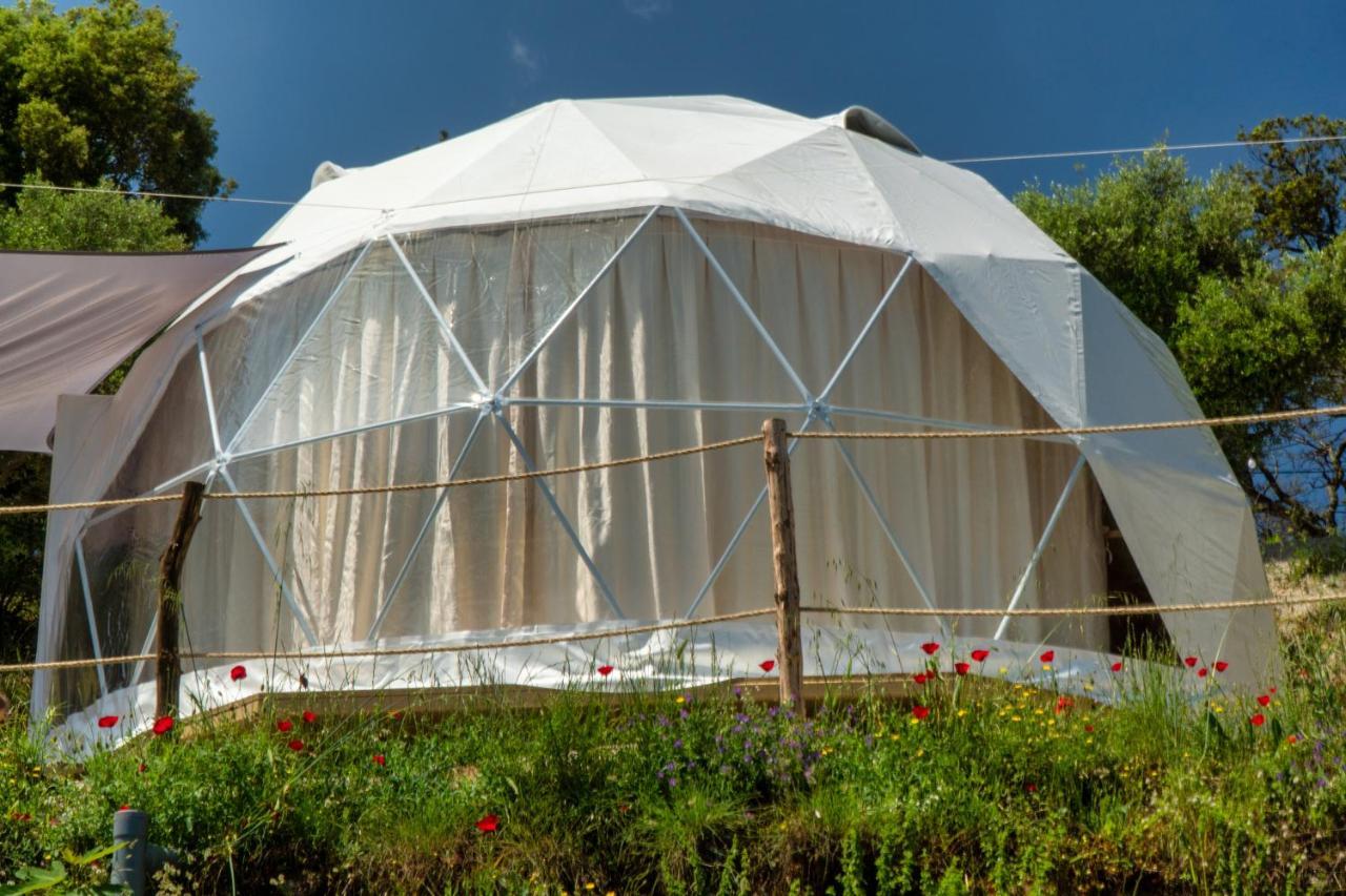Luxury Dome Tents Ikaria Ap'Esso2 Raches  Esterno foto
