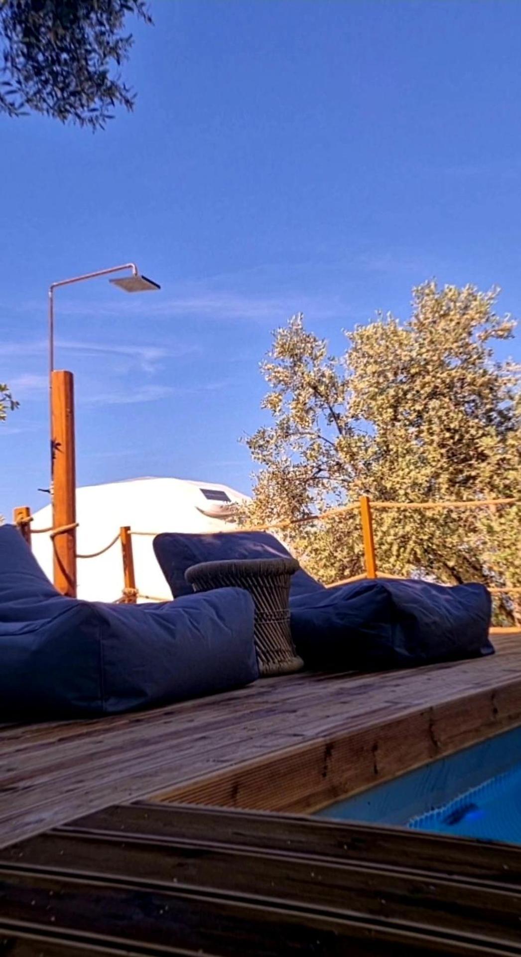 Luxury Dome Tents Ikaria Ap'Esso2 Raches  Esterno foto